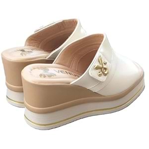 Venüs Yuppiy Hakiki Deri Kadın Terlik