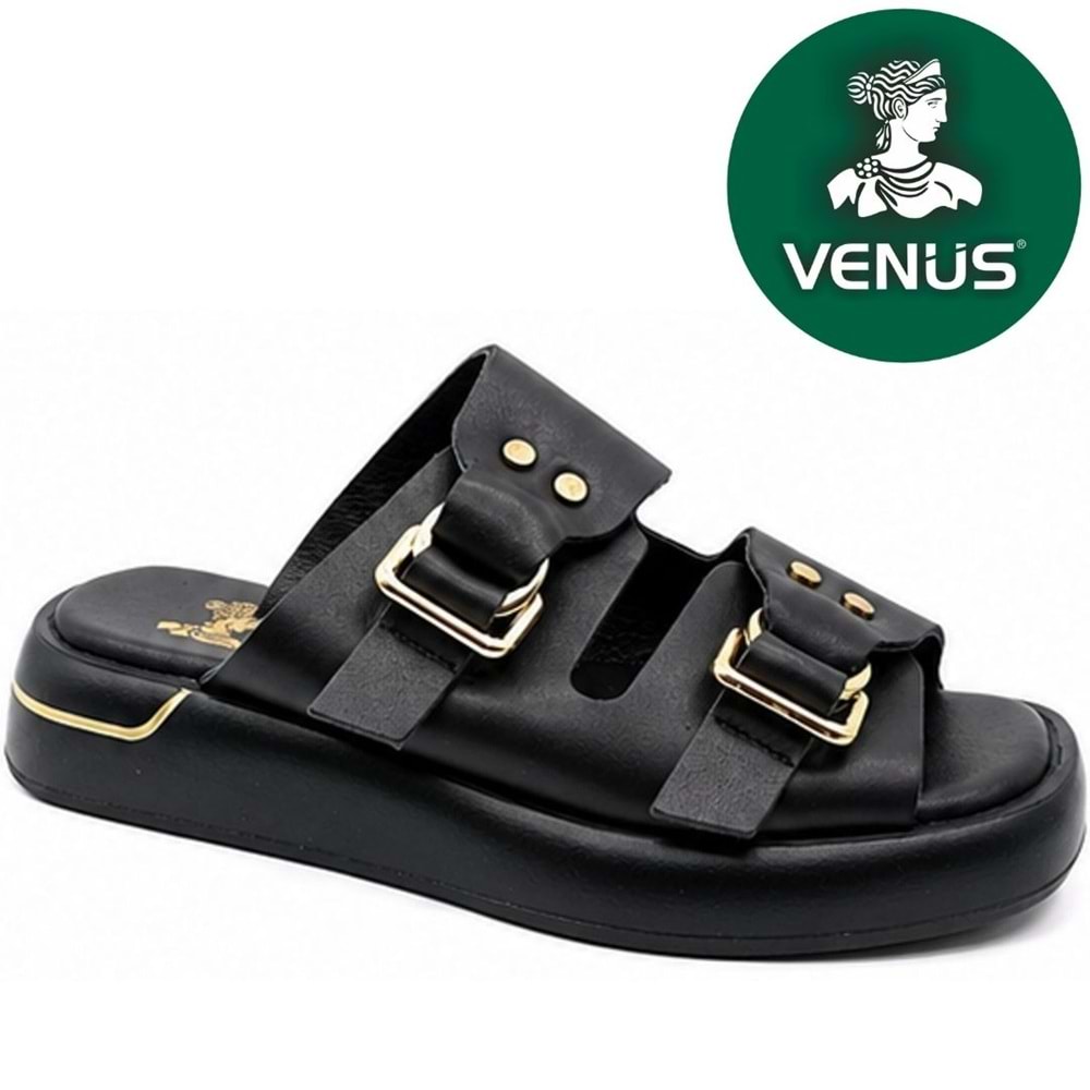 Venüs Rigitage Hakiki Deri Kadın Terlik