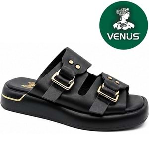 Venüs Rigitage Hakiki Deri Kadın Terlik