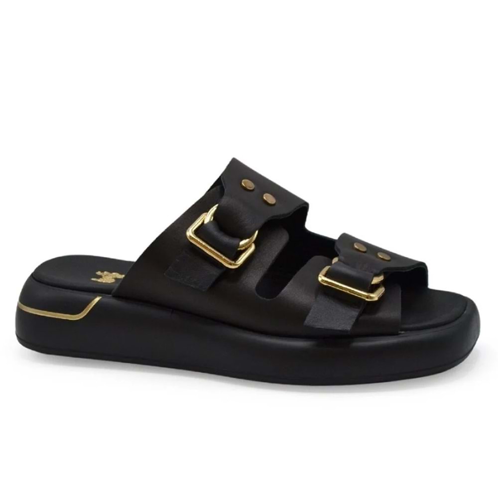 Venüs Rigitage Hakiki Deri Kadın Terlik