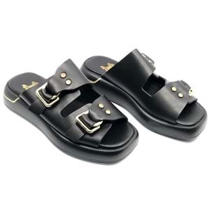 Venüs Rigitage Hakiki Deri Kadın Terlik