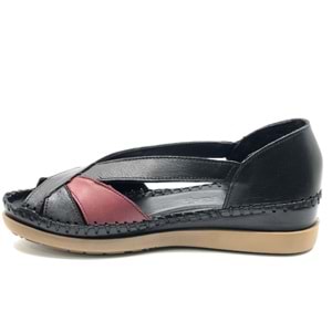 Venüs Nahar Hakiki Deri Comfort Ortopedik Kadın Sandalet