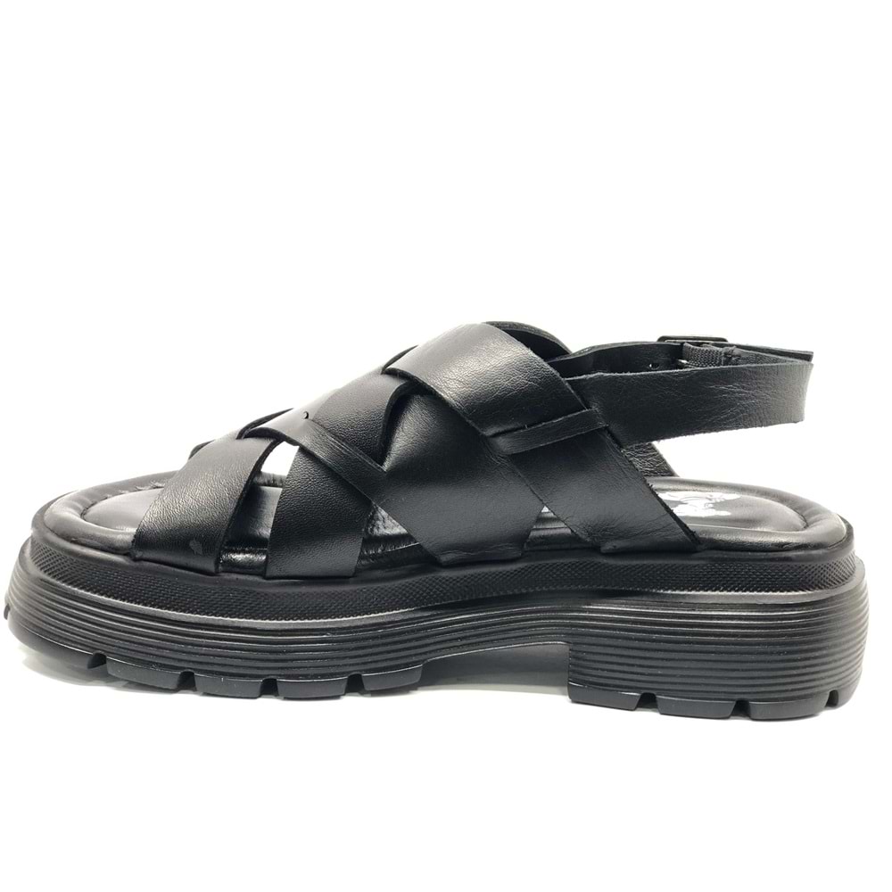 Venüs Fevare Hakiki Deri Comfort Ortopedik Kadın Sandalet