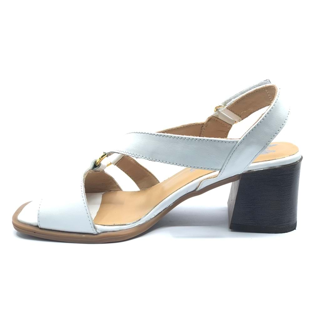 Venüs Merops Hakiki Deri Comfort Ortopedik Kadın Sandalet