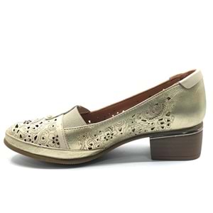 Venüs Tidro Hakiki Deri Comfort Ortopedik Kadın Klasik Topuklu Ayakkabı