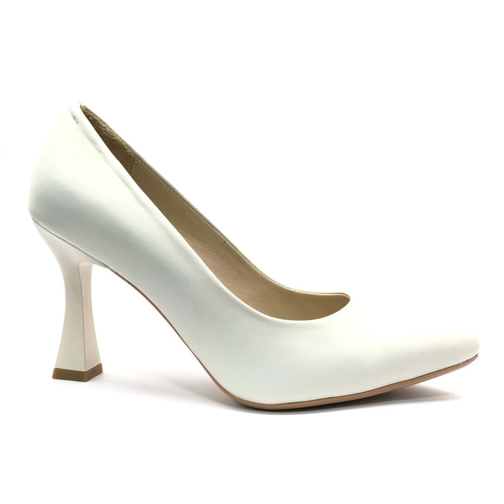 Venüs Sirius Hakiki Deri Kadeh Topuk Kadın Topuklu Ayakkabı Kadın Sitiletto