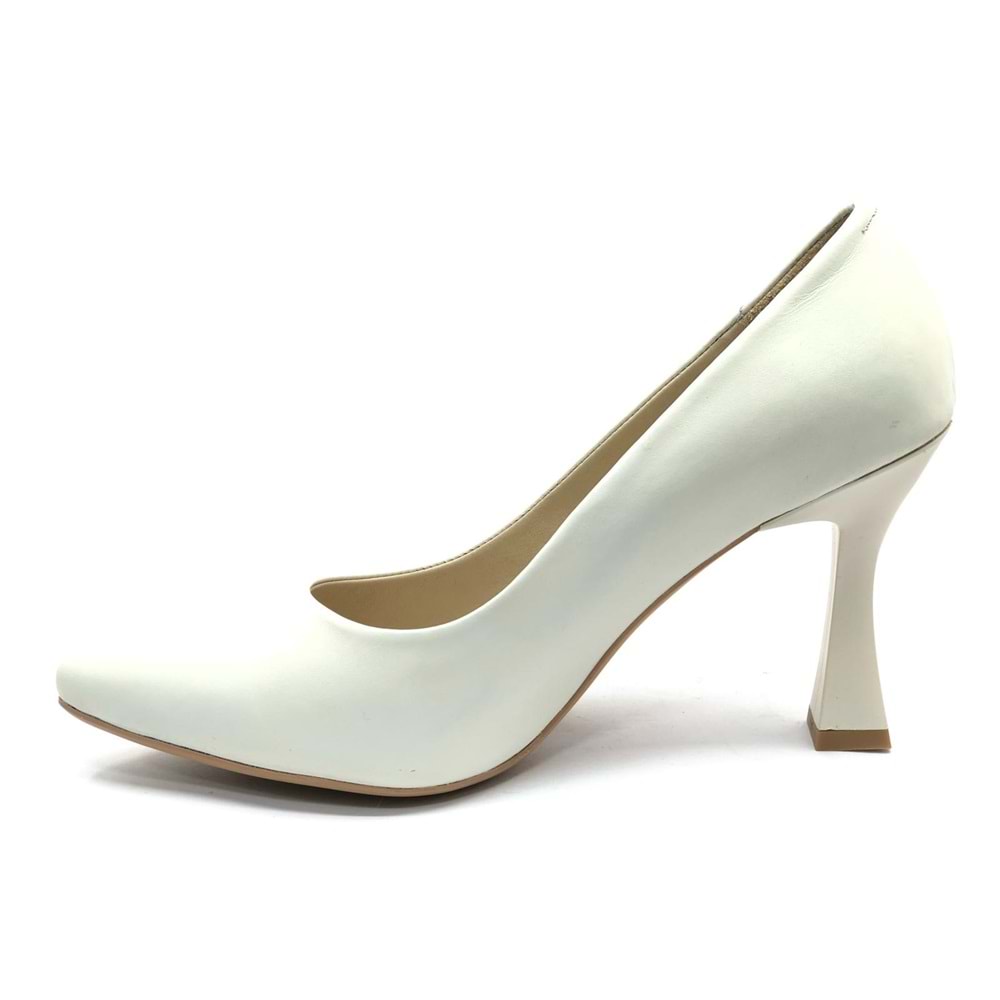 Venüs Sirius Hakiki Deri Kadeh Topuk Kadın Topuklu Ayakkabı Kadın Sitiletto