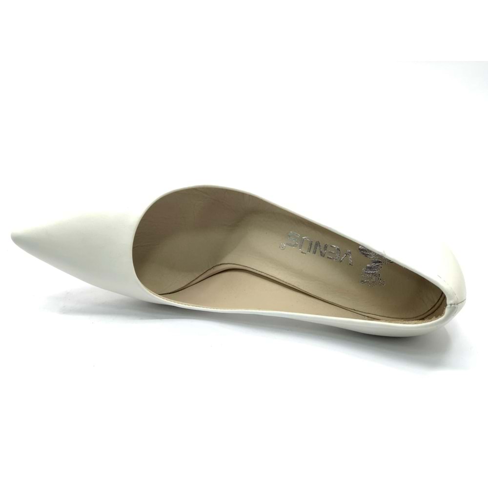 Venüs Sirius Hakiki Deri Kadeh Topuk Kadın Topuklu Ayakkabı Kadın Sitiletto