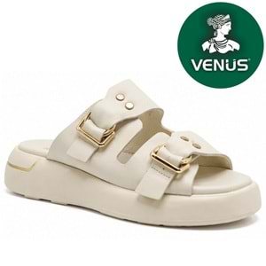 Venüs Rigitage Hakiki Deri Kadın Terlik