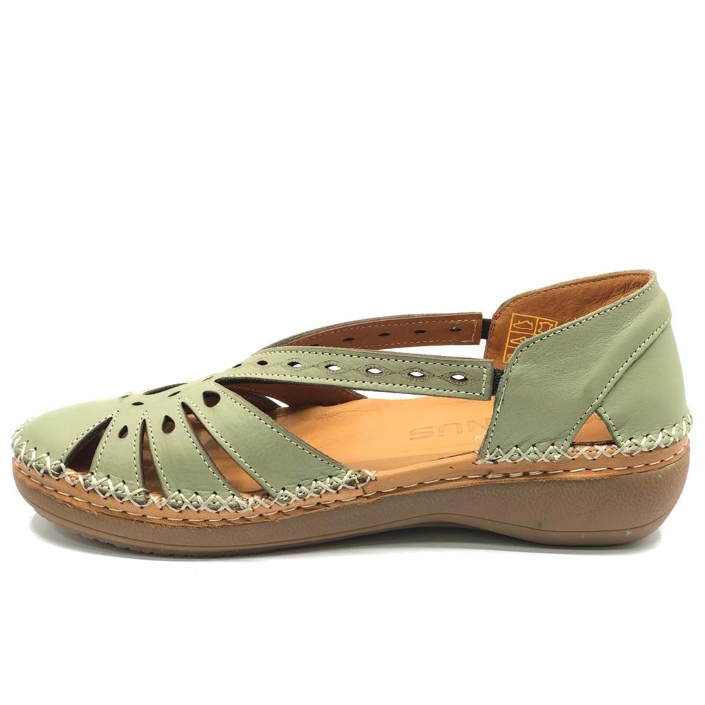 Venüs Sutnus Hakiki Deri Comfort Ortopedik Kadın Sandalet