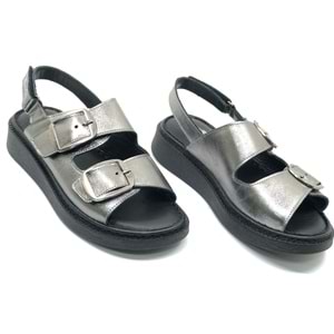 Venüs Vini Hakiki Deri Comfort Ortopedik Kadın Sandalet