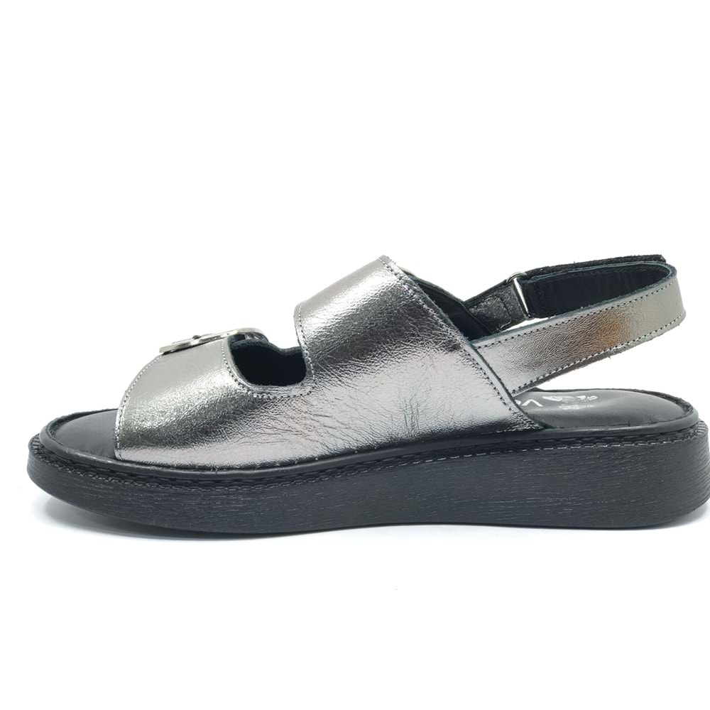 Venüs Vini Hakiki Deri Comfort Ortopedik Kadın Sandalet