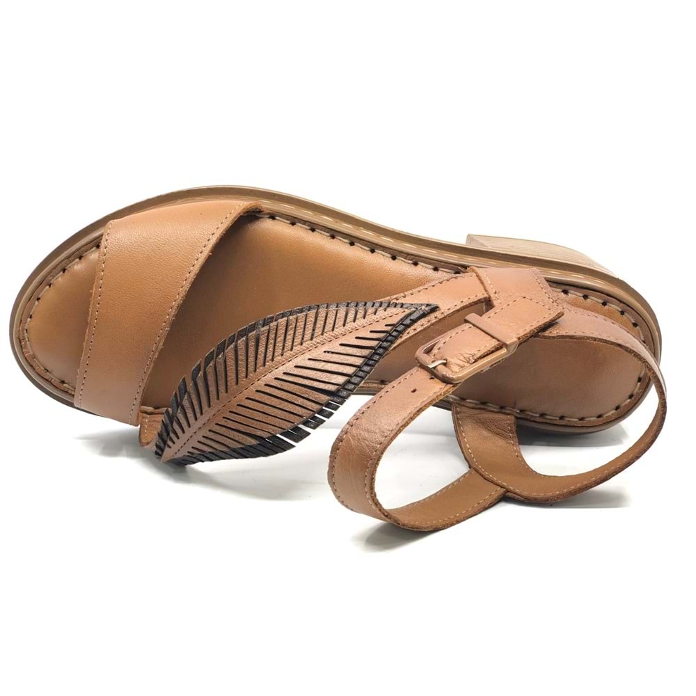 Venüs Mistae Hakiki Deri Comfort Ortopedik Kadın Sandalet