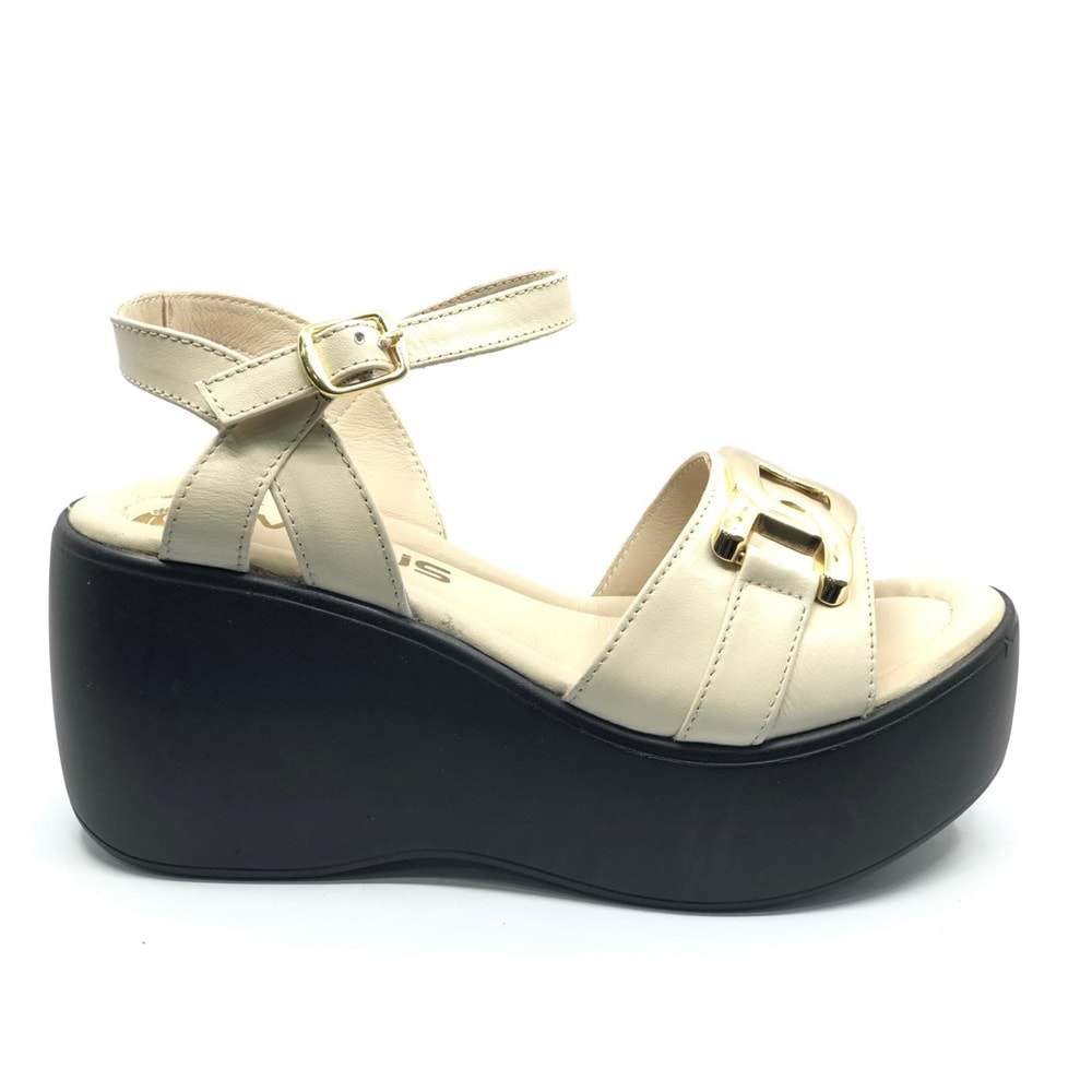 Venüs Meles Hakiki Deri Comfort Ortopedik Kadın Sandalet