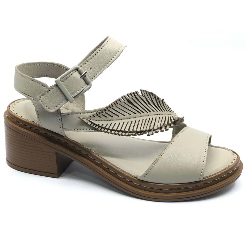 Venüs Mistae Hakiki Deri Comfort Ortopedik Kadın Sandalet
