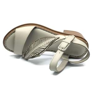 Venüs Mistae Hakiki Deri Comfort Ortopedik Kadın Sandalet