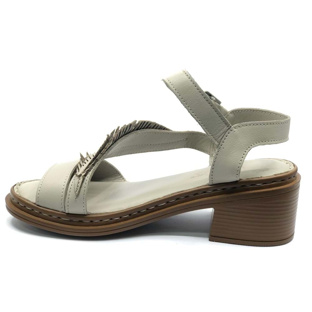 Venüs Mistae Hakiki Deri Comfort Ortopedik Kadın Sandalet