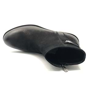 Venüs Vacca Hakiki Deri Düz Kaymaz Taban Ortopedik Kadın Bot