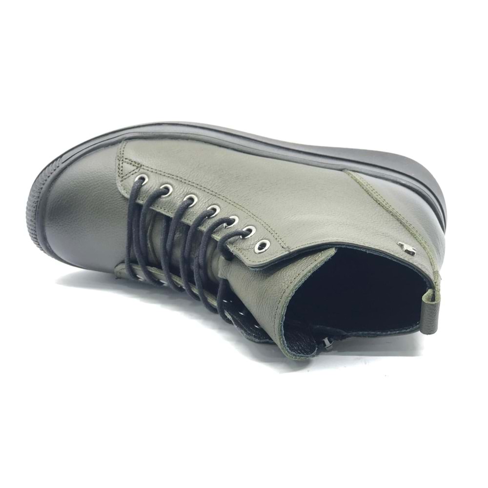 Venüs Pomelo Hakiki Deri Kaymaz Taban Ortopedik Kadın Bot