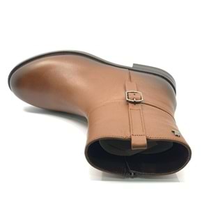 Venüs Harmany Hakiki Deri Düz Kaymaz Taban Ortopedik Kadın Bot