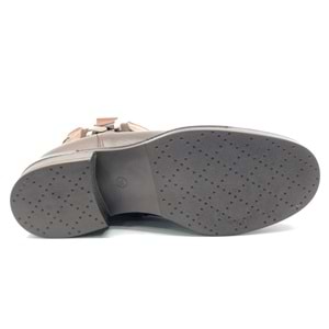 Venüs Apricus Hakiki Deri Düz Kaymaz Taban Ortopedik Kadın Bot