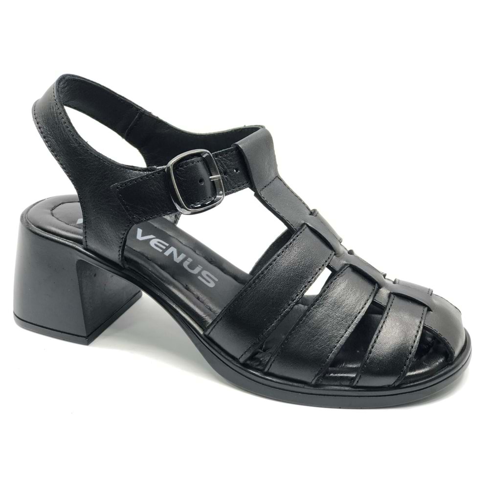 Venüs Pungens Hakiki Deri Comfort Ortopedik Kadın Sandalet