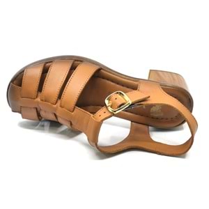 Venüs Pungens Hakiki Deri Comfort Ortopedik Kadın Sandalet