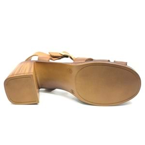 Venüs Pungens Hakiki Deri Comfort Ortopedik Kadın Sandalet