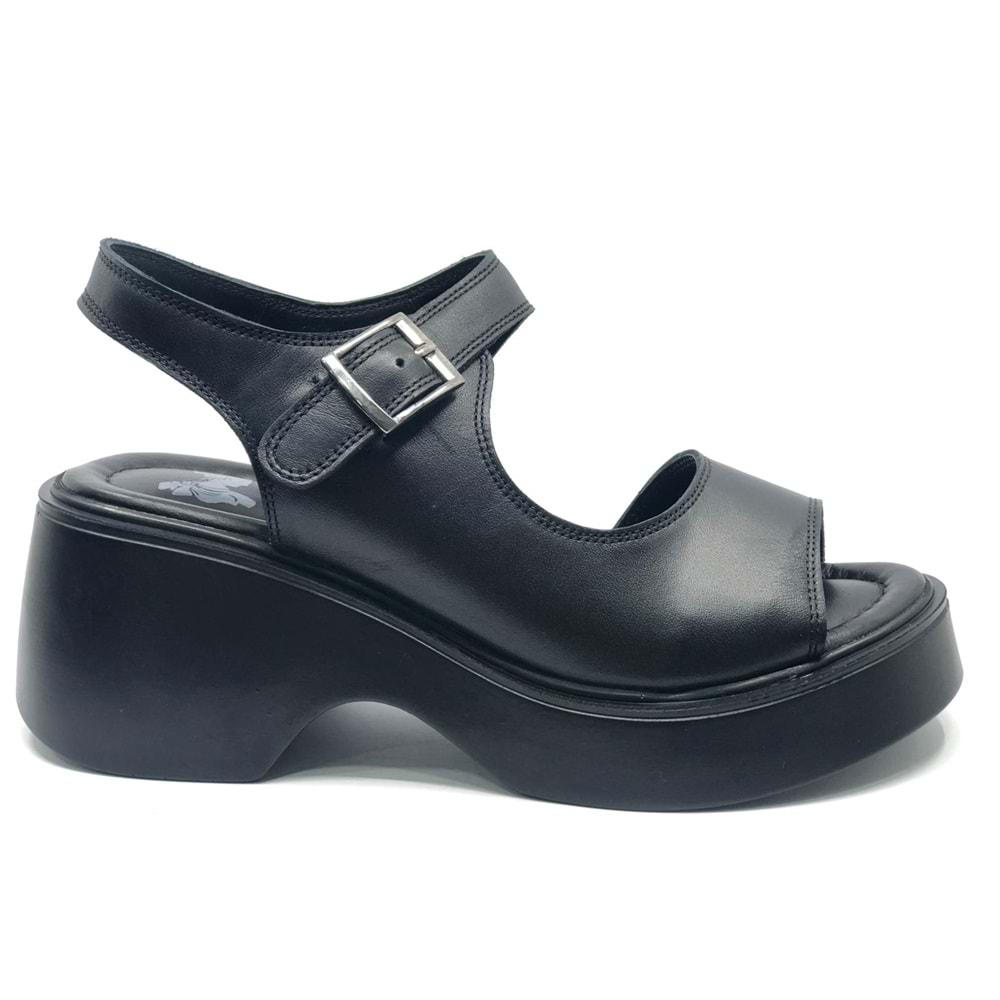 Venüs Buzzard Hakiki Deri Comfort Ortopedik Kadın Sandalet