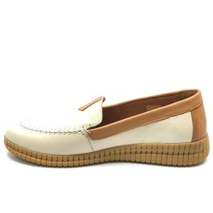 Venüs Emdidona Hakiki Deri Ortopedik Kadın Casual Babet Ayakkabı