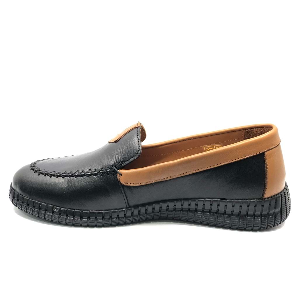 Venüs Emdidona Hakiki Deri Ortopedik Kadın Casual Babet Ayakkabı