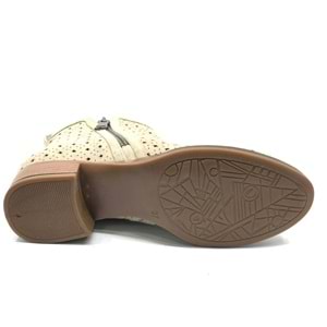 Venüs Hoope Hakiki Deri Yazlık Kadın Bot