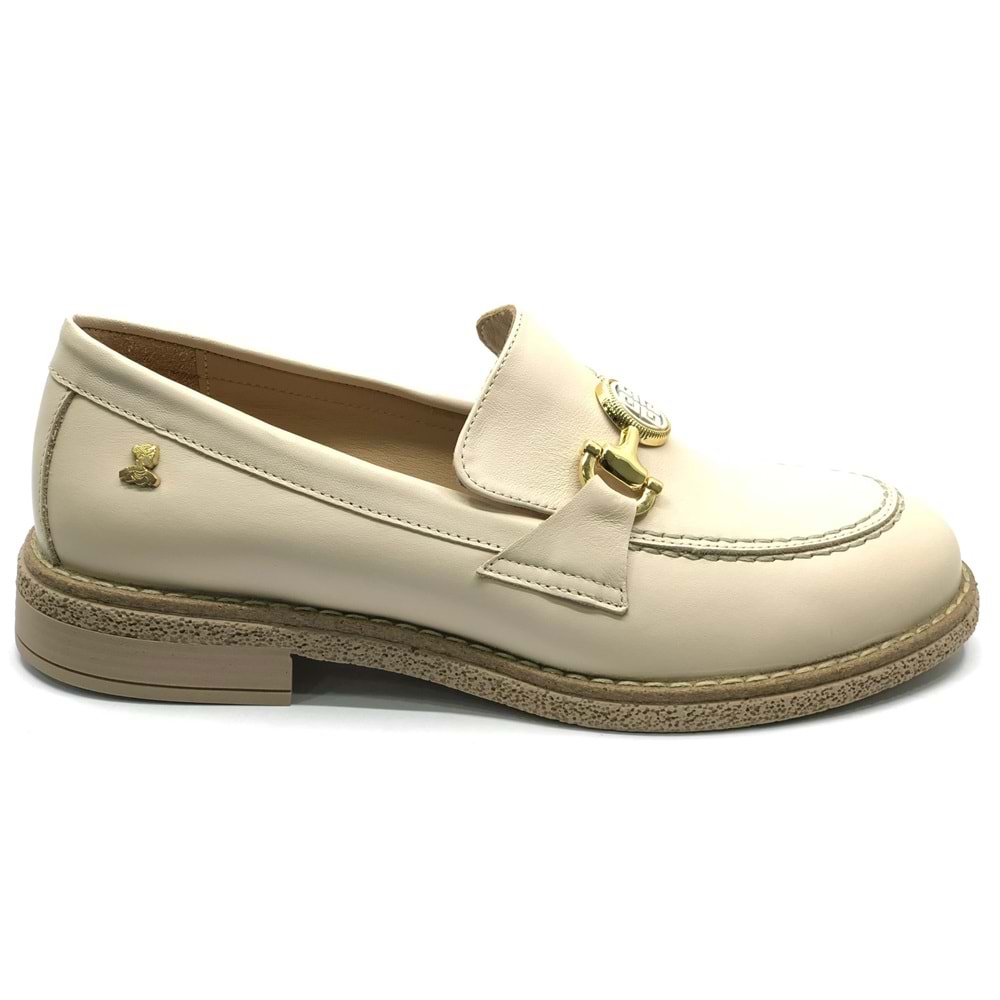 Venüs Turdus Hakiki Deri Ortopedik Kadın Casual Babet Ayakkabı