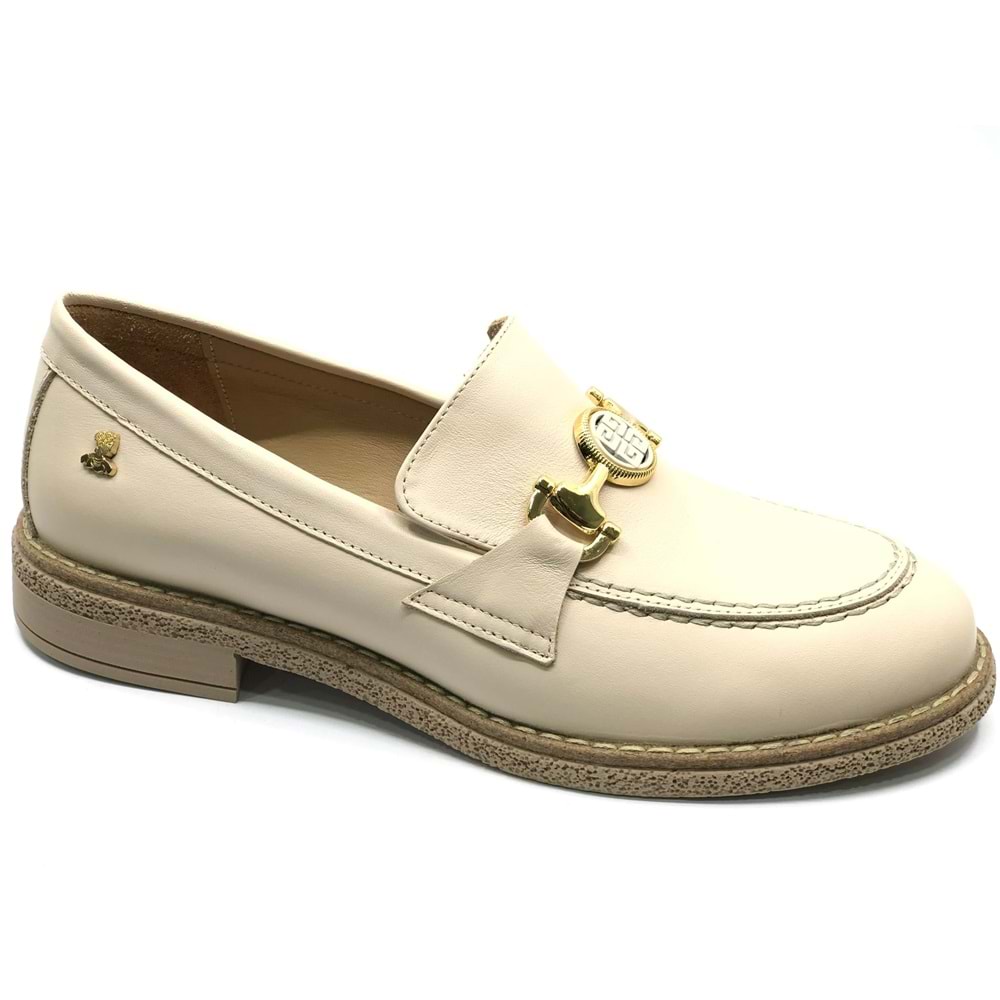 Venüs Turdus Hakiki Deri Ortopedik Kadın Casual Babet Ayakkabı