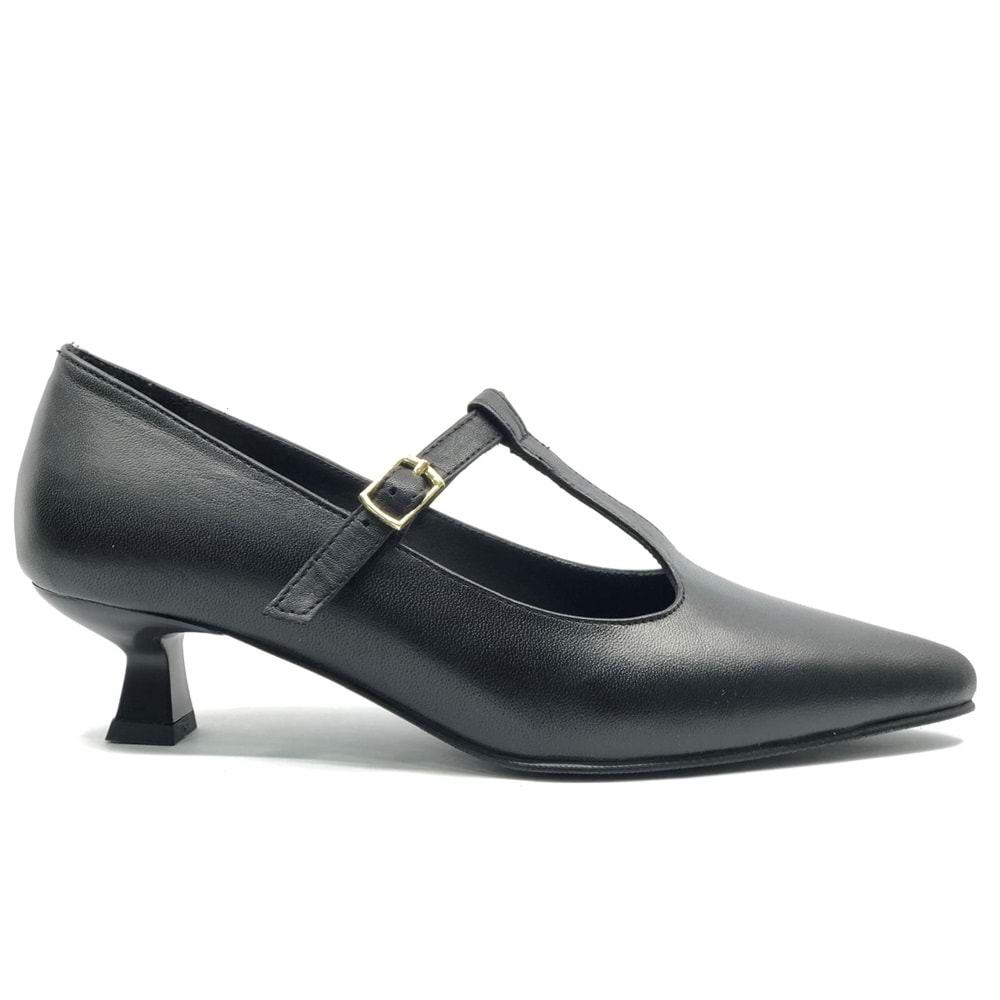 Venüs Victoring Hakiki Deri Şeker Topuklu Kadın Klasik Ayakkabı