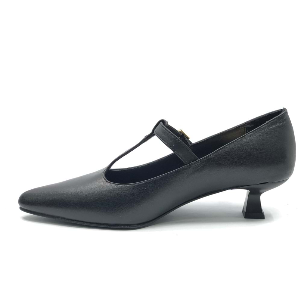 Venüs Victoring Hakiki Deri Şeker Topuklu Kadın Klasik Ayakkabı