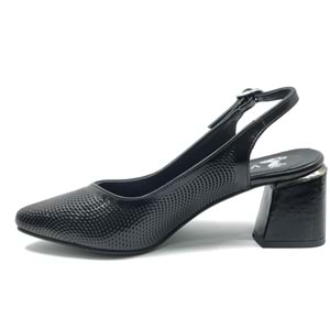 Venüs Ugrap Hakiki Deri Topuklu Kadın Klasik Ayakkabı