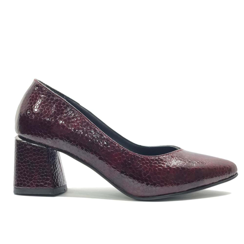 Venüs Pertek Hakiki Deri Kadın Topuklu Ayakkabı Kadın Sitiletto