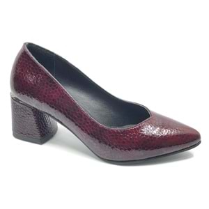 Venüs Pertek Hakiki Deri Kadın Topuklu Ayakkabı Kadın Sitiletto