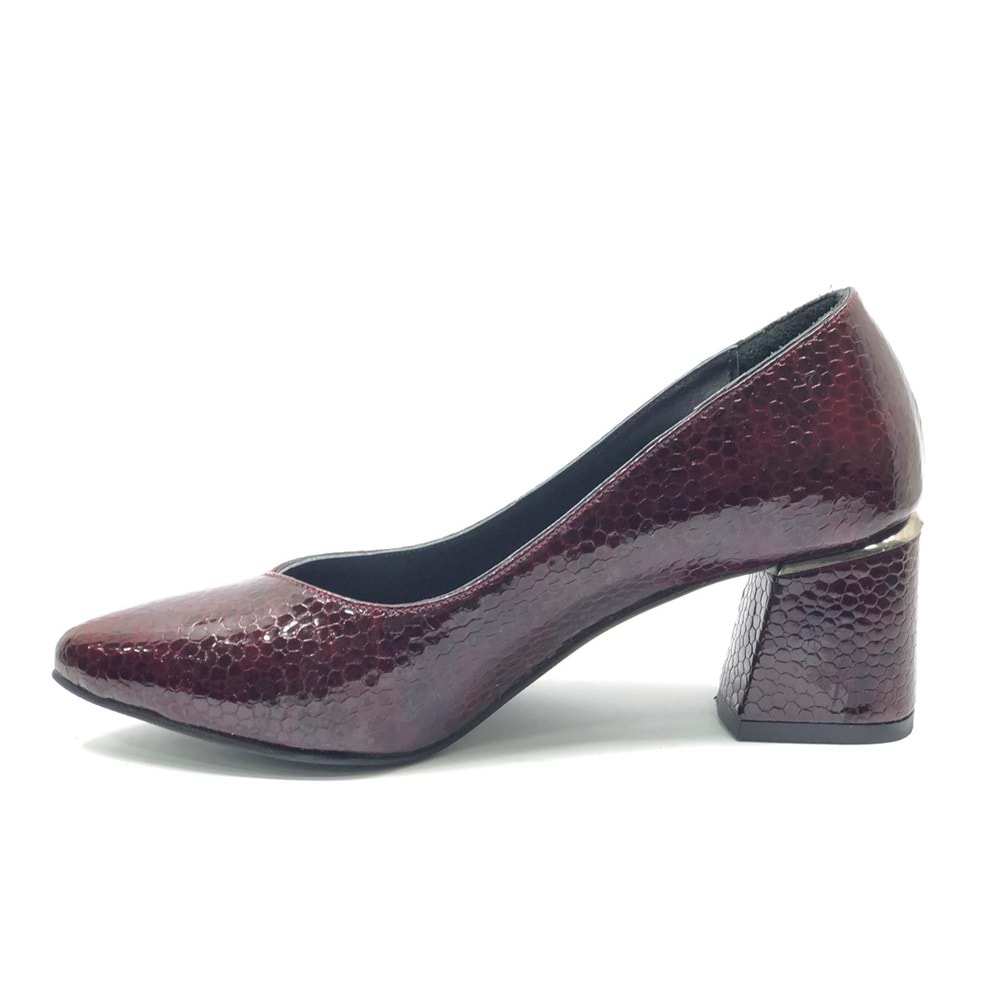 Venüs Pertek Hakiki Deri Kadın Topuklu Ayakkabı Kadın Sitiletto