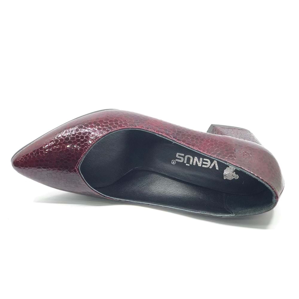 Venüs Pertek Hakiki Deri Kadın Topuklu Ayakkabı Kadın Sitiletto