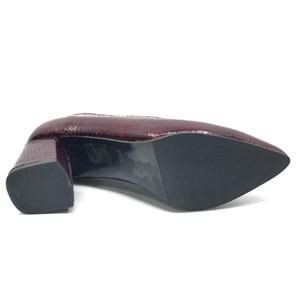 Venüs Pertek Hakiki Deri Kadın Topuklu Ayakkabı Kadın Sitiletto