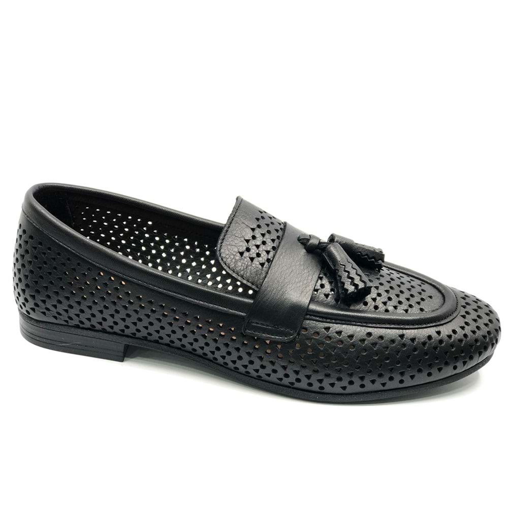 Venüs Pallas Hakiki Deri Ortopedik Kadın Casual Babet Ayakkabı