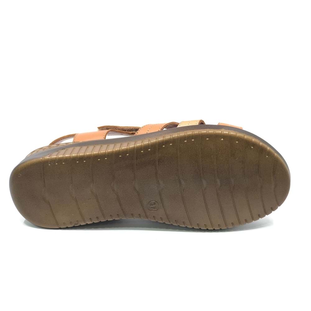 Venüs Andirigulle Hakiki Deri Comfort Ortopedik Kadın Sandalet