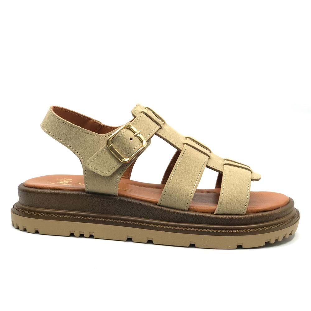 Venüs Riwing Hakiki Deri Comfort Ortopedik Kadın Sandalet