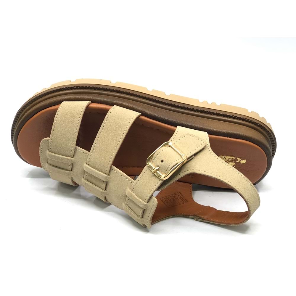 Venüs Riwing Hakiki Deri Comfort Ortopedik Kadın Sandalet