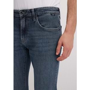 Mavi M0042489342 James Mavi Black Puslu Koyu Mavi Jean Pantolon Erkek Kot Pantolon