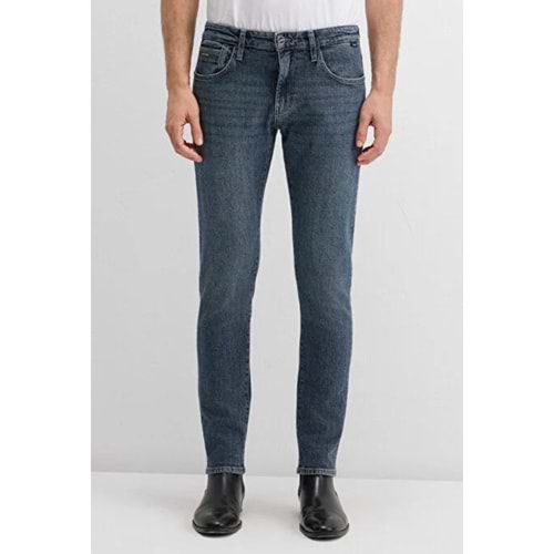 Mavi M0042489342 James Mavi Black Puslu Koyu Mavi Jean Pantolon Erkek Kot Pantolon