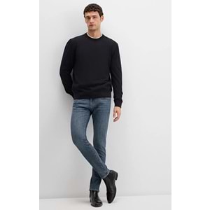 Mavi M0042489342 James Mavi Black Puslu Koyu Mavi Jean Pantolon Erkek Kot Pantolon