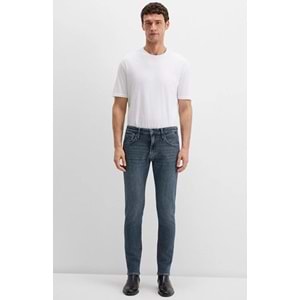 Mavi M0042489342 James Mavi Black Puslu Koyu Mavi Jean Pantolon Erkek Kot Pantolon